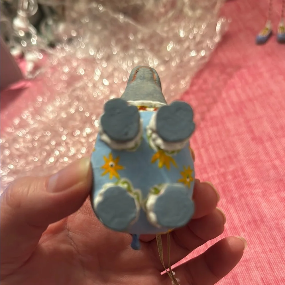 NWT MACKENZIE-CHILDS Blue Rhino Ornament - Picture 5 of 5